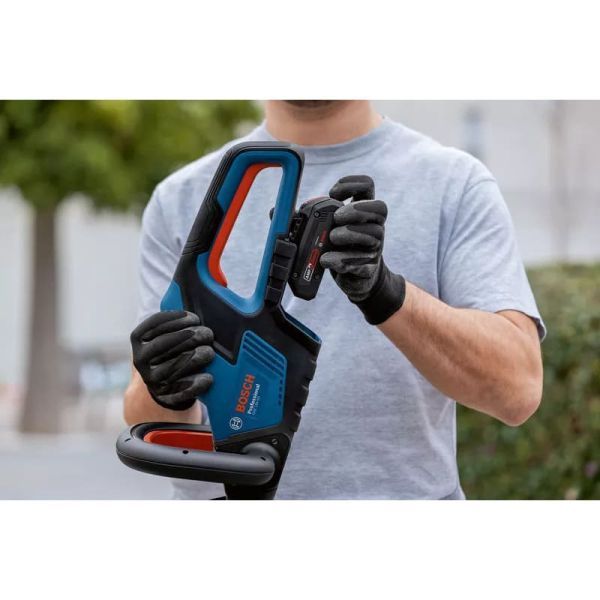 Кусторез аккумуляторный BOSCH GHE 18V-60 (18В/каркас) 06008C9000 фото