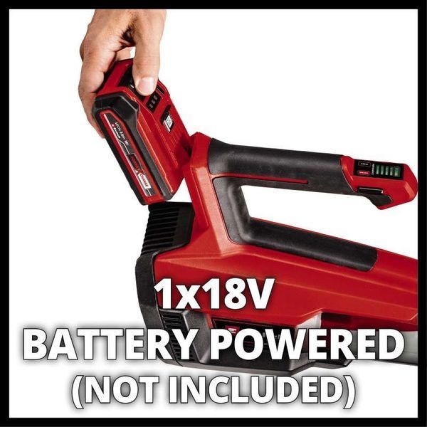 Качественная воздуходувка аккумуляторная Einhell GP-LB 18/200 Li GK - Solo: без АКБ, 18000 об/мин 3433550 фото