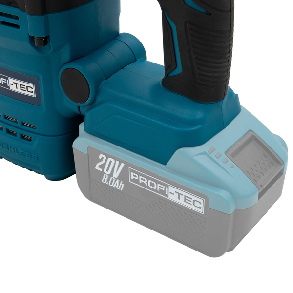Аккумуляторный бесщеточный перфоратор PROFI-TEC PBH5620 POWERLine (Каркас, 5,6 Дж, SDS-MAX) 007932 фото