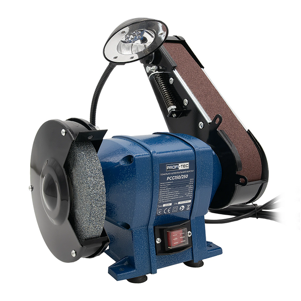 Точильно-шлифовальный станок PROFI-TEC PCG150/250 (250 Вт) 006972 фото