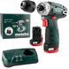 Аккумуляторный шуруповерт Metabo PowerMaxx BS Basic 2х2,0 Ач картонная коробка (600984000) 600984000 фото 1