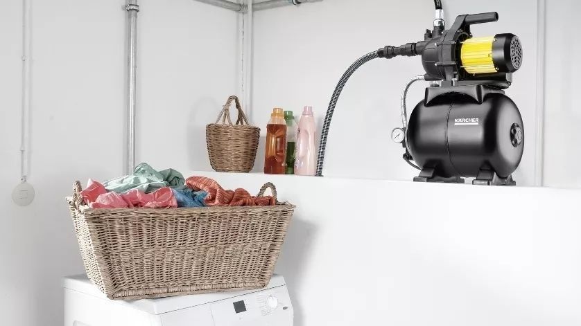 Бытовая насосная станция Karcher BP 3 Home : 4 бар, 800 Вт, 3000 л/час, высота подачи 35 м 1.645-365.0 фото