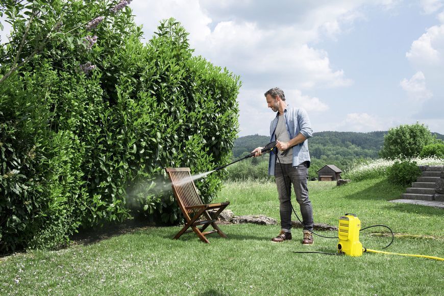 Мощная минимойка высокого давления Karcher К2 Compact Relaunch: 1400 Вт, давление 110 бар, 360 л/ч 1.673-500.0 фото