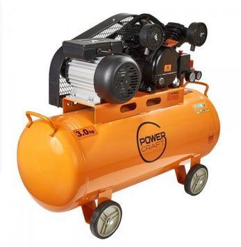 Компрессор поршневой ременной Powercraft AC-10030 : 2300 Вт | 420 л/мин - 8 бар | 100 л 2120 фото