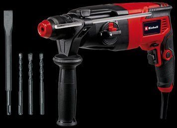 Мощный электрический перфоратор Einhell TC-RH 620 4F Kit : 620 Вт, 2.2 Дж, 1250 об/мин, 5200уд/мин 4257992 фото