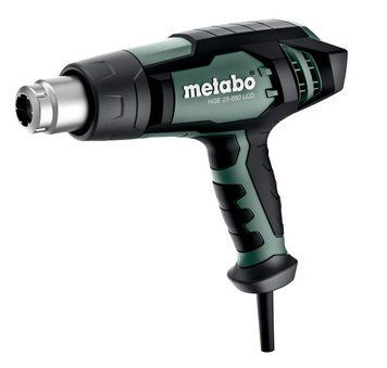 Профессиональный термофен Metabo HGE 23-650 LCD : 2300 Вт, LCD дисплей, 80 - 650 &deg;C (603065000) 603065000 фото