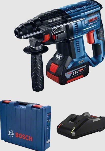 Профессиональный аккумуляторный перфоратор Bosch GBH 180 Li : 2 Дж,SDS plus,18В,5100уд./мин. 0611911122 фото