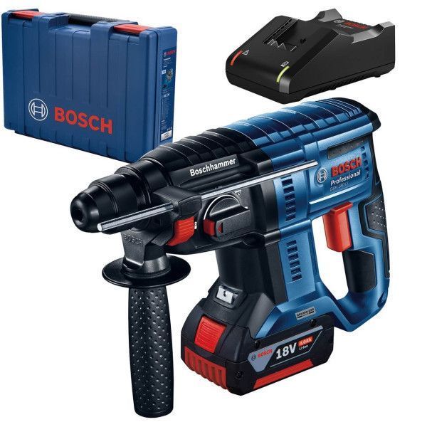 Профессиональный аккумуляторный перфоратор Bosch GBH 180 Li : 2 Дж,SDS plus,18В,5100уд./мин. 0611911122 фото