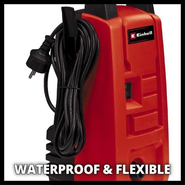 Мощная мойка высокого давления Einhell TC-HP 90 : 1200 Вт, 90 бар, 372 л/час (4140740) 4140740 фото