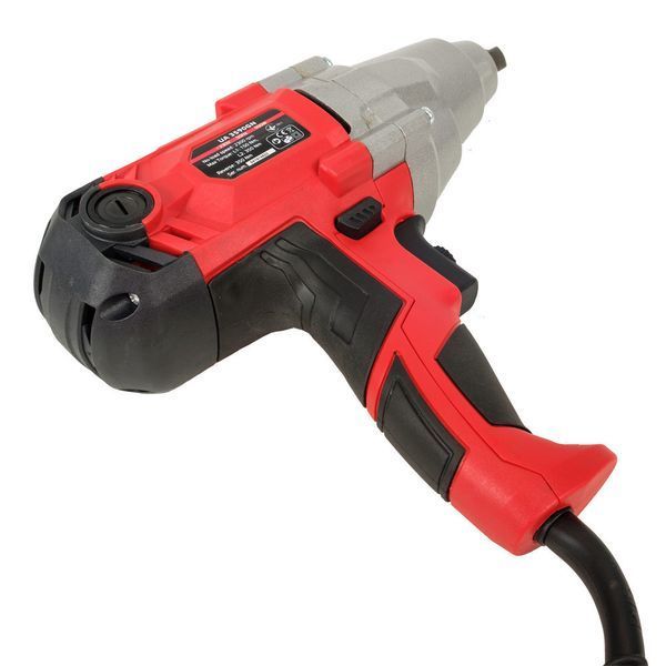 Ударный электрический гайковерт Vitals Master UA 3590GN: 350 Нм с насадками (17,19,21,22 мм) FAY 100102N фото