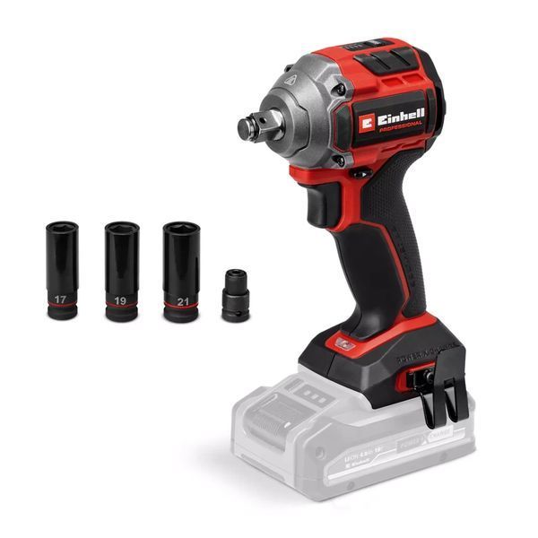 Ударний гайковерт акумуляторний Einhell Professional TP-CW 18/260-C Li BL - Solo (з АКБ 18V 4,0Ah) 4510090 4512042 фото