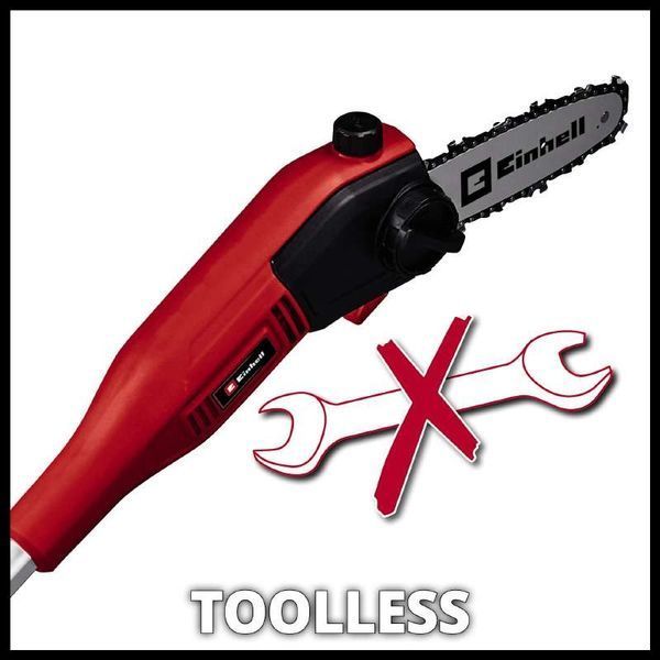 Качественный высоторез электрический Einhell GC-EC 7520 T: 750 Вт, длина шины 20см 4501240 фото