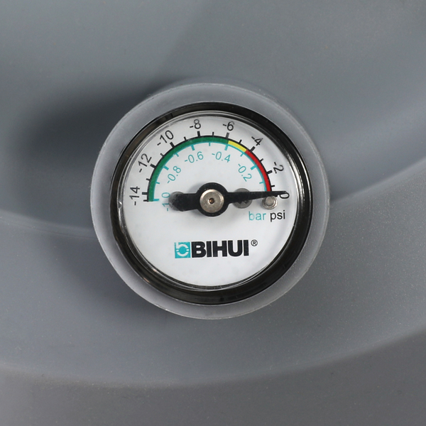 Качественная аккумуляторная вакуумная присоска BIHUI AUTOFIX 203 мм с манометром (SCBC8) SCBC8 фото
