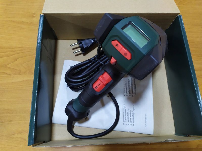 Профессиональный термофен Metabo HGE 23-650 LCD : 2300 Вт, LCD дисплей, 80 - 650 &deg;C (603065000) 603065000 фото