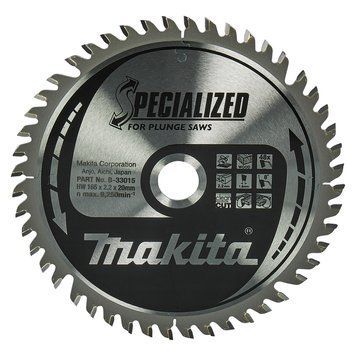Диск пиляльний 165*20мм/48T MAKITA B-33015 B-33015 фото