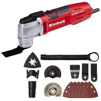 Многофункциональный инструмент Einhell TE-MG 300 EQ (4465150): 20000 колебаний, 300Вт 4465150 фото