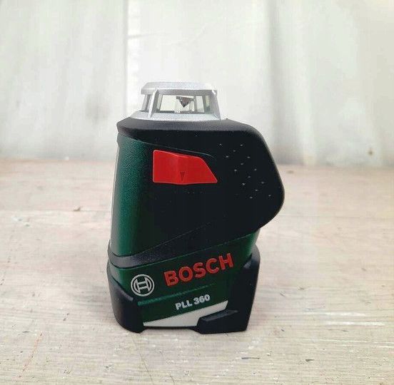 Лазерный нивелир, уровень Bosch PLL 360 Set, 360 &deg;, 2 красных луча до 20 м, штатив 0603663001 фото