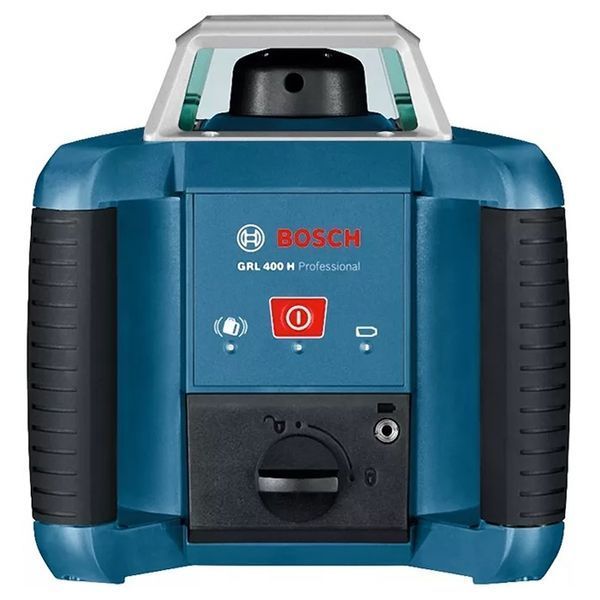 Професійний ротаційний лазерний нівелір BOSCH Professional GRL 400 H SET : червоний промінь, оригінал (0601061800) 0601061800 фото