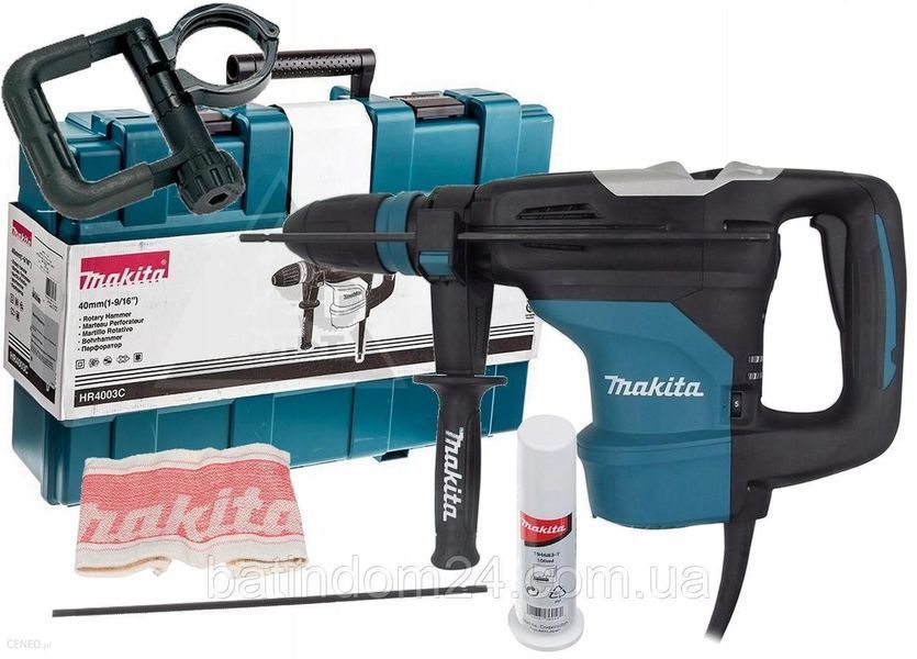 Перфоратор електричний MAKITA HR4003C SDS-MAX 40мм - 1100 Вт - 8,3 Дж 2121 фото