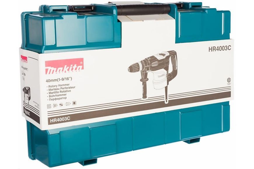 Перфоратор електричний MAKITA HR4003C SDS-MAX 40мм - 1100 Вт - 8,3 Дж 2121 фото