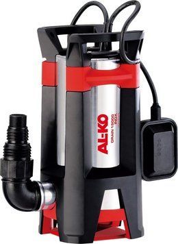 Насос занурювальний для брудної води AL-KO Drain 15000 Inox Comfort : 1100Вт, 15000 л/год, глибини 5 м на висоту до 11 м FAY 112828 фото