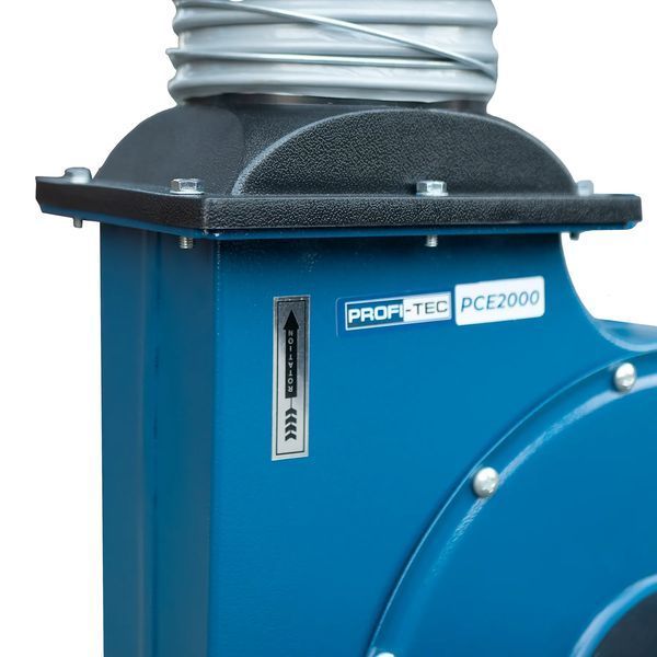 Стружковідсмоктувач PROFI-TEC TURBODust PCE2000 : 1500 Вт, 215 л мішок для стружки (007004) 007004 фото
