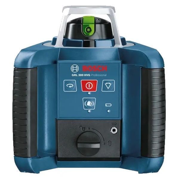 Профессиональный ротационный лазерный нивелир BOSCH GRL 300 HVG SET Professional: зеленый луч, кейс 0601061700 фото