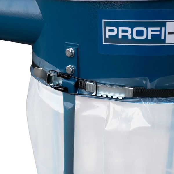 Стружковідсмоктувач PROFI-TEC TURBODust PCE2000 : 1500 Вт, 215 л мішок для стружки (007004) 007004 фото