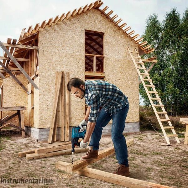 Профессиональный аккумуляторный перфоратор Bosch Professional GBH 180-Li: с АКБ 18V 4.0Ah, набор сверл 0615990M9C фото