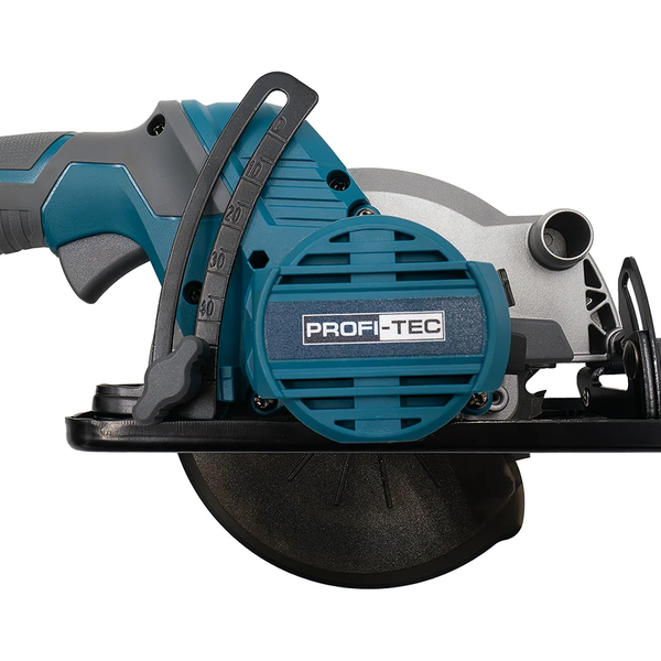 Аккумуляторная универсальная дисковая пила PROFI-TEC PPCA14020 UltraCore (1&times;акум (4.0 Ач), зарядное) 007956 фото