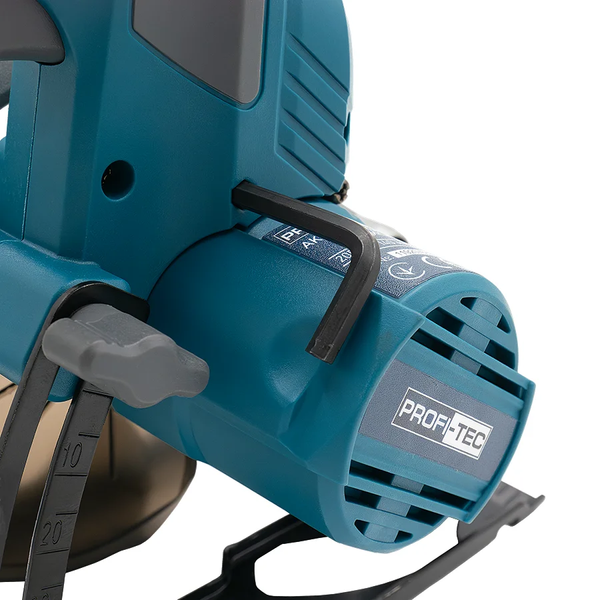 Аккумуляторная универсальная дисковая пила PROFI-TEC PPCA14020 UltraCore (1&times;акум (4.0 Ач), зарядное) 007956 фото