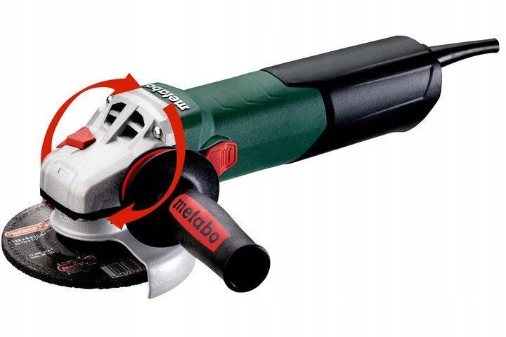 Болгарка Metabo WEV 17-125 Quick: 1700Вт, диск 125мм, регулировка оборотов, плавный пуск Made in Germany! 600516000 фото