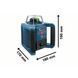 Профессиональный ротационный лазерный нивелир BOSCH GRL 300 HVG SET Professional: зеленый луч, кейс 0601061700 фото 4