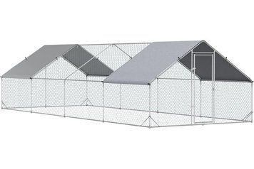 Вольєр для домашніх птахів MAST Gartentechnik MT-C382 розміром 3х8х1,95 м, оцинкована сталь MT-C382 фото