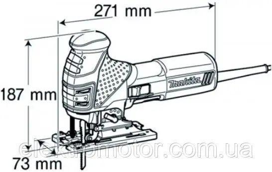 Проффесиональный электролобзик Makita 4351CT 4351CT фото