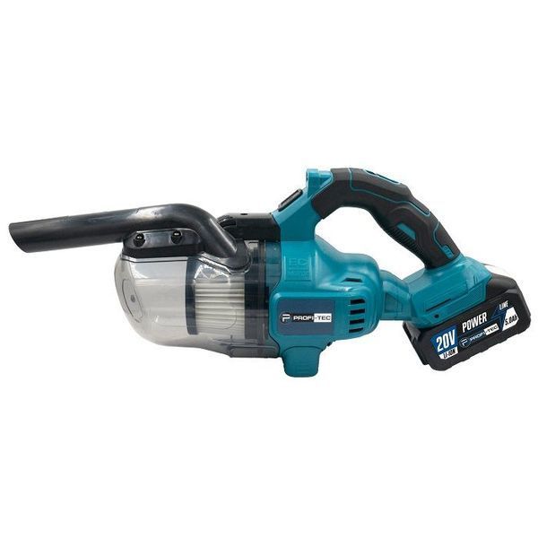 Аккумуляторный пылесос PROFI-TEC PHV200BL POWERLine: с АКБ 2шт-20V 4.0 Ah, 8 бар, бак 600 мл, щеточный 005709 фото