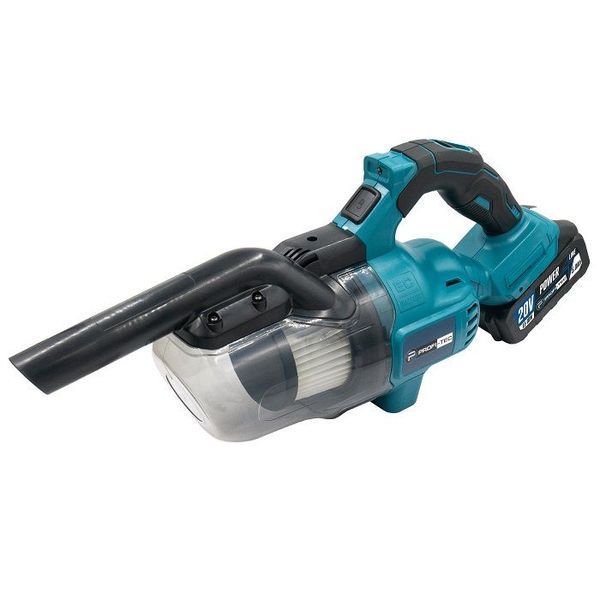 Аккумуляторный пылесос PROFI-TEC PHV200BL POWERLine: с АКБ 2шт-20V 4.0 Ah, 8 бар, бак 600 мл, щеточный 005709 фото