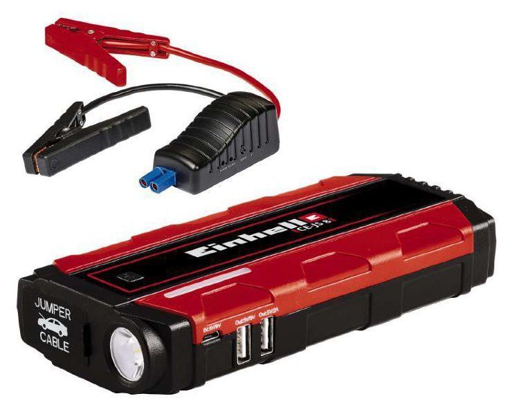 Автомобільний пуско-зарядний пристрій для акумулятора Jump-Start - Power Bank Einhell CE-JS 8 : 12V, 7 годин зарядки (1091511) 1091511 фото