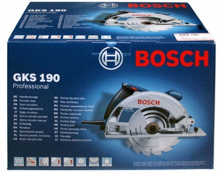 Дискова пила Bosch GKS 190 (0601623000) 0601623000 фото