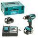 Аккумуляторная ударная дрель-шуруповерт Makita DHP485RFJ : 2 акб Li-ion 18 В, 3 Ah + з/у DHP485RFJ фото 10