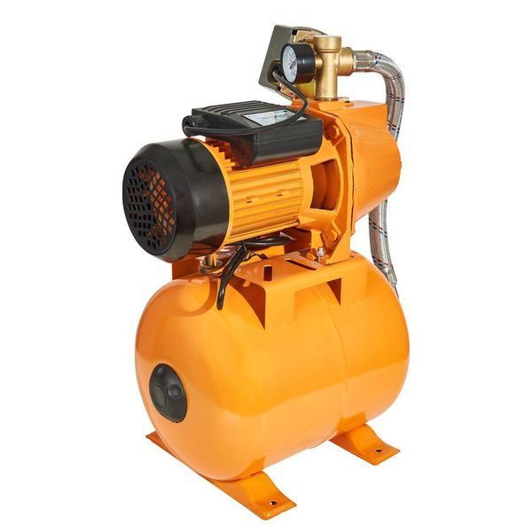Бытовая насосная станция струйная Powercraft ADJ 1100-5060: 1100 Вт, 60 л/мин гидрофор для дома ADJ 1100-5060 фото
