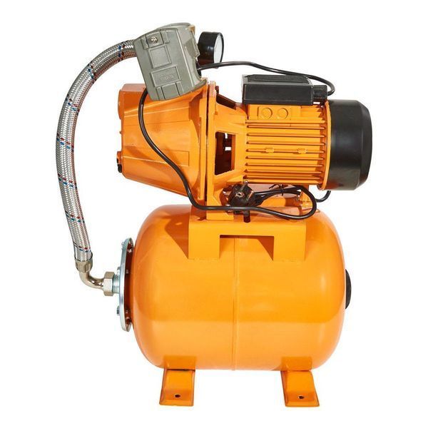 Бытовая насосная станция струйная Powercraft ADJ 1100-5060: 1100 Вт, 60 л/мин гидрофор для дома ADJ 1100-5060 фото