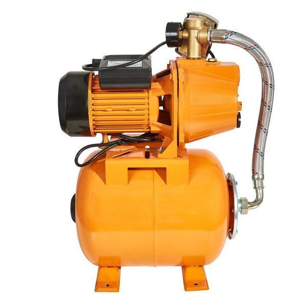 Бытовая насосная станция струйная Powercraft ADJ 1100-5060: 1100 Вт, 60 л/мин гидрофор для дома ADJ 1100-5060 фото