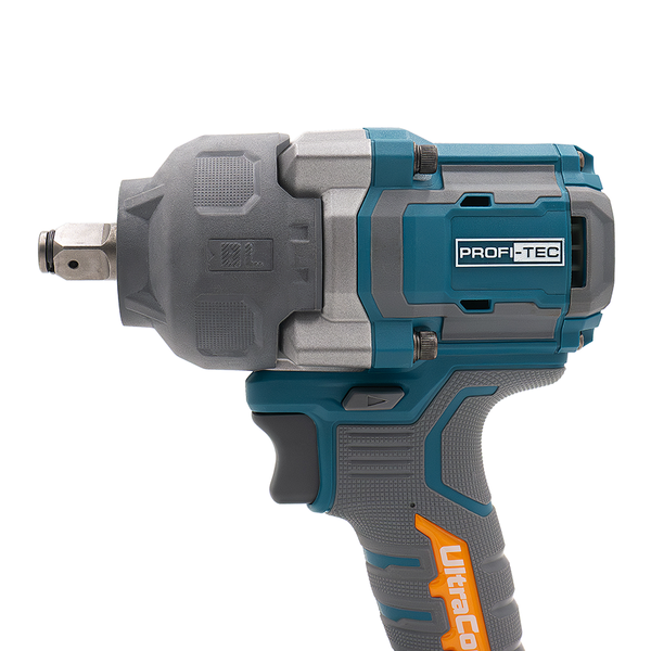 Акумуляторний гайковерт до 1100 Нм PROFI-TEC PPTW11020 UltraCore (2&times;акум (4.0 Аг), зарядне, сумка) 008271 фото