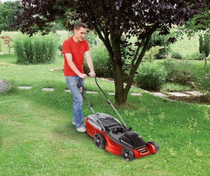 Газонокосарка електрична для трави Einhell GC-EM 1743 HW : 1700 Вт, ширина скошування 43 см, 700 м&sup2; 3400590 фото