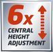 Газонокосарка електрична для трави Einhell GC-EM 1743 HW : 1700 Вт, ширина скошування 43 см, 700 м&sup2; 3400590 фото 7