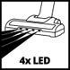 Мощный пылесос аккумуляторный Einhell TE-SV 18 Li-Solo: 18V (акум 4 ампера и зарядка) 2347180 2347180, 4512042 фото 9