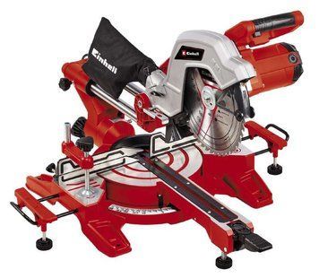 Потужна торцювальна пила з лазером Einhell TC-SM 254 : 1900 Вт, об.х.х.5000 об/хв, ширина/глибина різу 305х85 мм 4300385 фото