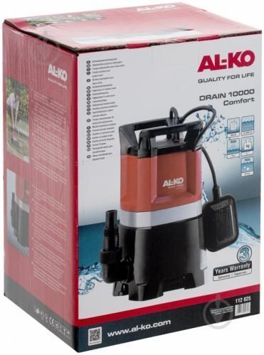 Заглибний насос для брудної води AL-KO Drain 10000 Comfort (112825) : 650 Вт 112825 фото