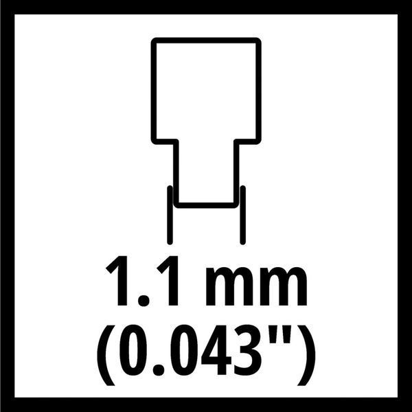 Ланцюг 20см/32 ланки/ 3/10"P/1.1мм EINHELL 4501746 4501746 фото